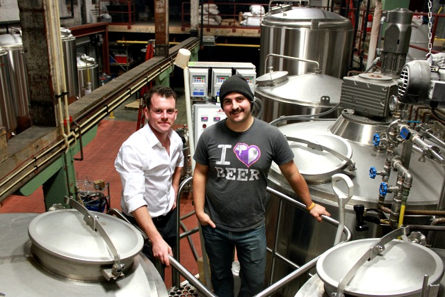 Chris and Paul Newburgh Brewing Co